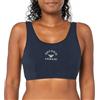 Emporio Armani Stretch Cotton Studs Logoband Bralette, Reggiseno Donna, Bianco (Marine), L