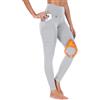 BAYGE Leggings Termici da Escursionismo Donna Invernali A Vita Alta Foderati in Pile Impermeabili Opaque Controllo della Pancia Slim Fit Pantaloni da Escursionismo Yoga Ciclismo Sportivi con Tasche
