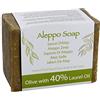 Green Bear Sapone naturale di Aleppo (sapone tradizionale di Aleppo fatto a mano) a base d'olio d'oliva e d'alloro 40% - 200g