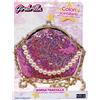 NICE & NASTY S.R.L. Nice Girabrilla Bag, Borsetta a forma di Borsellino, con Paillettes e Tracolla