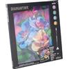 NICE & NASTY S.R.L. Diamantiny Orchidea Quadro su Tela con Numeri 22x30x1,5 cm
