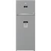 Beko RDNE455E40DXBN - Frigorifero doppia porta, 455 litri, No Frost, Inox, Classe energetica E