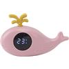 HEEPDD Termometro per Acqua, Termometro Digitale per Acqua per Bambini Leggero Multifunzionale per Bagno per Bambini (Rosa)