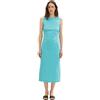 TOM TAILOR 1036661 Vestito, 26007-Teal Radiance, 42 Donna
