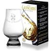 Glencairn Crystal Bicchiere da degustazione di whisky ufficiale Glencairn Crystal Spirit of Scotland