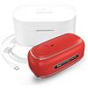 Kitchen Mama Apriscatole ricaricabile Orbit One di Kitchen Mama: Funzionamento a mani libere, ricarica di tipo C, spegnimento automatico, bordo liscio (Rosso)