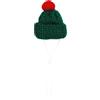 Generic Natale Pet Criceto Cappello Sciarpa Set Accessori Festivi Piccolo Pet Maglia Cappello di Lana Morbido E Confortevole MpE256, Verde, Taglia unica