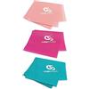 Coresteady Elastici Fitness - 5 Livelli di Resistenza - Fasce per Fisioterapia e Yoga - Elastici Palestra per Forza - Set con Guida Gratuita