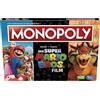 Monopoly Hasbro Gaming Monopoly Super Mario Bros. Film Edition, gioco da tavolo per bambini, include Bowser - la versione tedesca