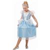 Rubie's Rubies Costume Cenerentola Glitter/Sparkle Deluxe, Disney, Principessa, Taglia M, 5-6 anni (300171-M)