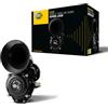 HELLA Tromba CA20,115dB(A),Gamma frequenze,400Hz,Tono alto,elettrico-pneumatico,Colore alloggiamento/sede,nero,Quantità,1,3PA 013 410-011