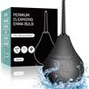PropoDusche Clistere Adulto Anale 224ml, Peretta per Doccia Anale e Vaginale, Nero, PVC