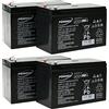 akku-net Batteria al Gel di piombo akku-net per:UPS APC Smart-UPS RT1000, 12V, Lead-Acid