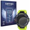savvies Pellicola Vetro Temperato per Casio G-Shock GBD-H2000 Protezione, Schermo Protettivo, Glass Durezza 9H