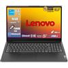 Lenovo Notebook, Pc Portatile Intel Core i3 1315U 13a Gen, 16GB DDR4, Display FHD 15,6, SSD 756GB NVMe, Wi-Fi 6, Bluetooth 5.2, USB 3.2 Type-C, Win11 Pro, Nero