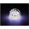 Zarivy Ghirlanda micro LED extra densa, luce fredda e lampeggiante, ideale per decorazioni. Con 14 metri e 567 LED in filo argento, porta un tocco magico a qualsiasi spazio.
