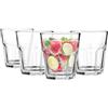 Glasmark KROSNO 1992 Glasmark KROSNO, 270 ml, set da 4, bicchiere basso, bicchieri da bere, bicchiere highball, bicchieri da acqua, cocktail, perfetti per la casa, ristoranti e feste, set di bicchieri, forma classica