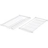 Casabriko 50356 Scolapiatti da Incasso, Acciaio Verniciato, Bianco, 60 cm