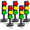 AZDelivery 5 x Mini Semaforo a LED per progetti fai da te 3,3-5V 8mm compatibile con Arduino incluso un E-Book!