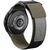 NotoCity Cinturino per Samsung Galaxy Watch 7/6/5/4/FE 40mm 44mm/5 Pro 45mm/4 Classic 42mm 46mm/6 Classic 43mm 47mm, 20mm Cinturino per Garmin Vivoactive 3/5, Venu 2 plus, Forerunner 245 Nylon(Grigio/Marrone)