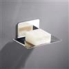 Celbon Portasapone in Acciaio Inox Porta Saponetta Autoadesivo No Foratura Porta Saponetta per Bagno Cucina Bath