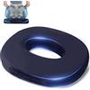 SinLaw Ciambella Cuscino Sedia, Cuscino ergonomico per il coccige, Cuscino Antidecubito,Favorisce la circolazione sanguigna (Dark Blue)