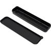 OriGlam Portaposate portatile, scatola portaoggetti per stoviglie da viaggio, scatola di immagazzinaggio semplice per set di posate, 24,5 x 5,9 cm (nero)