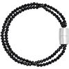 Breil, Collezione Magnetica System, Bracciale Donna a Due Catene con Pietre Naturali, Chiusura con Magnete, Compatibile con Tutti gli Elementi Magnetica System, Idea Regalo Donna