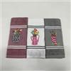 Ruoccohome Set 3 Strofinacci da cucina, Tre Asciugapiatti da Cucina in Spugna, Puro Cotone Morbido assorbente, Vari colori e fantasie - 70x50 cm