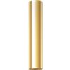 SOLLUX lighting Plafoniera LED Soffitto - Lampadario - in Acciaio - Lampadina LED - 1 Paralume 30 cm - Oro Lucido Lagos