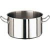 Paderno 12007-16 Casseruola Alta, Due Maniglie, in Acciaio Inox, 16 cm