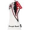 SHABIER New War Shark Flying Tiger Warshark - Copritesta per mazze da golf Taylormade M3 M4 M5 M6 SIM (copertura del driver bianca)