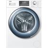 Haier HW100-B14876N, Lavatrice 10kg, Classe Efficienza Energetica A, Carica Frontale, Opzione Vapore, Partenza Ritardata 24h, 1400 Giri, Libera installazione, Bianco, 85*59*60 cm