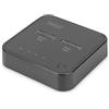 DIGITUS Stazione di Docking Duale M.2 NVMe SSD - USB Tipo-C 3.1 - Tipi di modulo M.2 22110, 2280, 2260, 2242 - M/B+M-Key - Funzione di Clonazione Offline - 10 Gbit/s - Fino a 4 TB - Nero