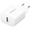 Intenso Power Adapter W5A, caricatore USB-A da 5 Watt, bianco