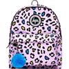hype Zaini unisex per scuola, casa, lavoro, fine settimana, Lilla/Multicolore, Taglia unica, Casual