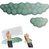 letuxaamz Poggiapolsi Tastiera, Mouse Tappetino Poggia Polsi Per Scrivania, Tappetino Da Gioco Accessori Pc, Camera Gioco, Mouse Pad Ergonomico Wrist Rest per Rilassamento Dei Polsi