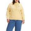 Levi's Pl Non Grphc Strd Hoodie Sunlight, Felpa con cappuccio non grafica Donna, Felpa Con Cappuccio Pl Non Grphc Strd Sunlight, XXL
