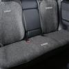 Ywooon Coprisedili Posteriori per Tesla Model Y 2023 2024 2025, Traspiranti, Protezione per Tutte le Stagioni (3 Pezzi/Lino)