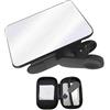 Generic Clip Per Riflessione Specchio Per Smartphone - Set Di Clip Per Riflessione Specchio Per Fotocamera In Vetro Del Telefono, Clip Universale Regolabile Per Strumenti Fotografici | Creativo Per Videografi