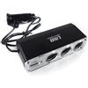 Xzmzbxzb Versatile 3 vie prese adattatore splitter USB porta di ricarica di ricambio 12 V/24 V tripla
