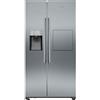 Siemens KA93GAIDP, iQ500, Side-by-side americano, 178,7 x 90,8 cm, raffreddamento da 369 L e congelamento da 191 l, sistema di freschezza noFrost, distributore di ghiaccio e acqua con attacco