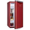 KLARSTEIN Yummy - Frigorifero con comparto congelatore, refrigerante: R600a, 42 dB, 1 x ripiano a griglia, incl. vassoio raccogligocce, 90 L, comparto congelatore: 8 litri, frigorifero: 90 L, rosso