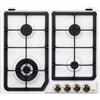 De'Longhi BF46PRO - Piano cottura a gas, 4 fuochi, 60 cm, Bianco