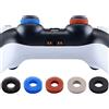 MaD Vision® Set 10 pezzi (5 paia) di Anelli per la Mira - Aiming/Precision Rings per Controller Nintendo Switch Pro, PS5, PS4, Xbox Series X-S/One/360. Diversi colori e rigidità (morbido, medio, duro)
