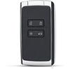 PHONILLICO Chiave di ricambio per Renault Kadjar - Megane 4 - Espace 5 - Clio 5 - Koleos 2 - Captur 2 - Talisman - Duster 2 - Smartkey 4 Tasti