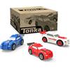 Basic Fun Tonka Auto da corsa 3 pacchetti esclusivi, FFP e (esclusiva Amazon)