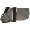 Danish Design Cappottino 2 in 1 per cani/cuccioli, imbottitura rimovibile, leggero, 35 cm, colore: grigio/nero
