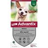ADVANTIX 4 pipettes antiparasitaires - Pour tres petit chien de 1,5 a 4kg