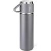 ZMHQLPDZ Borraccia Termica 500ml,Borraccia Isotermica con tappo tazza, Thermos acciaio inox 18/8 con Sottovuoto a Doppia Parete,Antigoccia,12 ore caldo/24 ore Freddo per Tè e Caffè